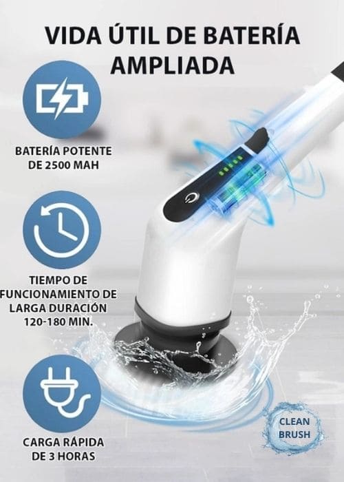 Clean Brush - 9 en 1 ✨ 🚚 Despacho gratis hoy | Pago al recibir