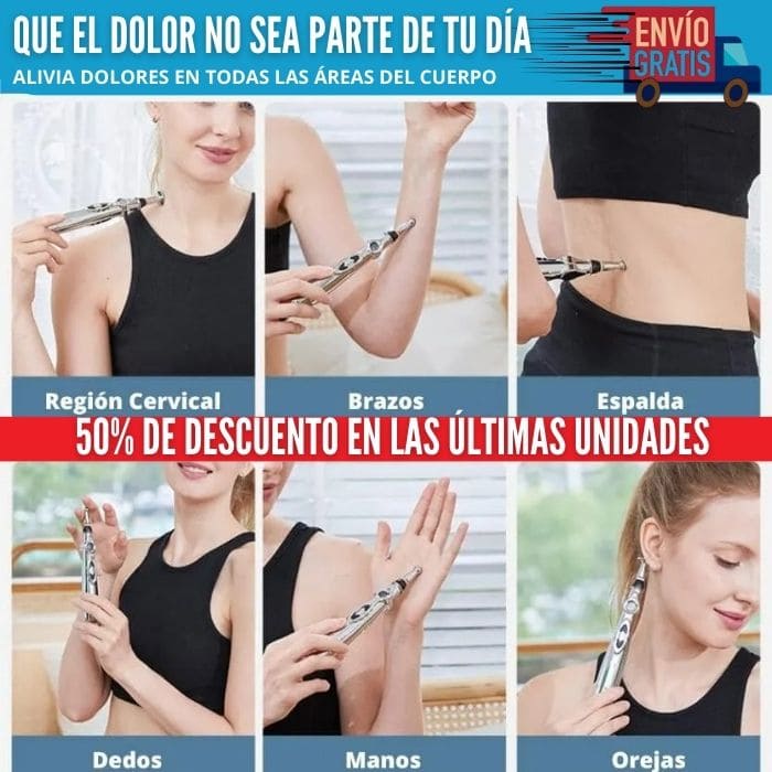 Pluma de Acupresión Portátil