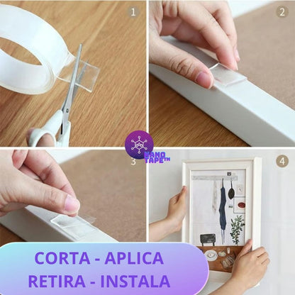 NanoTape™ x 3 unidades de 3 metros
