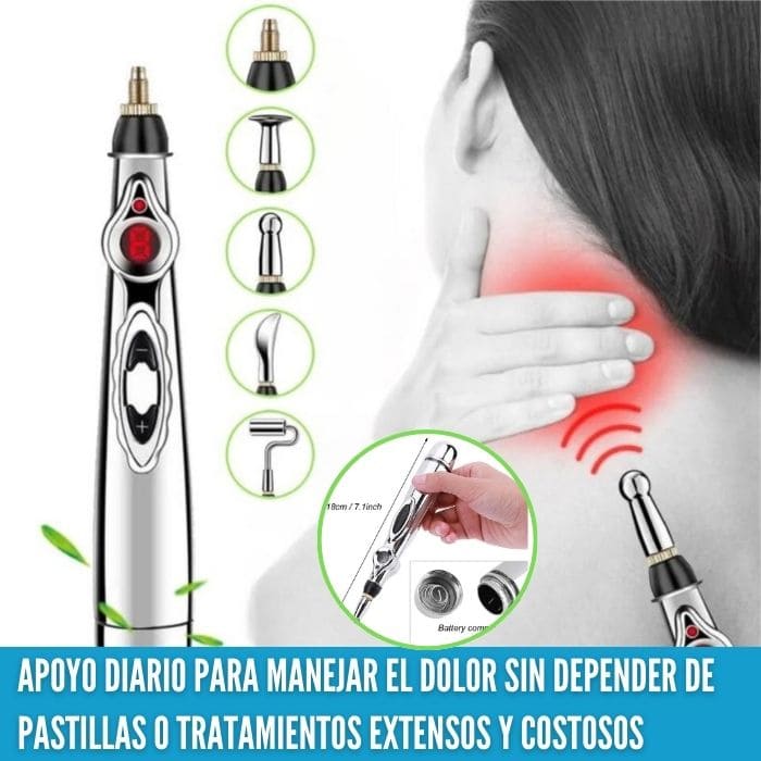 Pluma de Acupresión Portátil