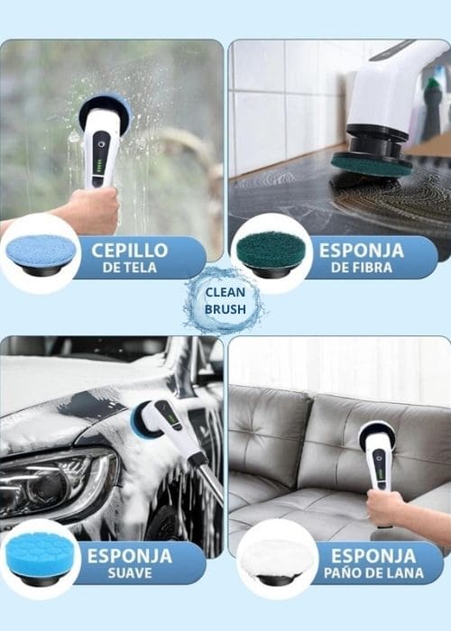 Clean Brush - 9 en 1 ✨    🚚 Despacho gratis hoy | Pago al recibir