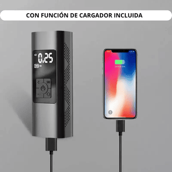 AIRCAR - Inflador De Neumáticos Portátil