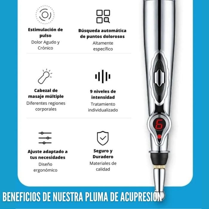 Pluma de Acupresión Portátil